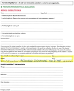 Medical Eligibility Form